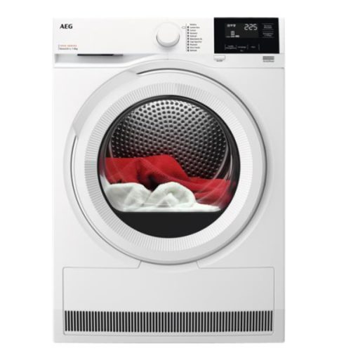 Asciugatrice a Pompa di Calore 8 Kg Aeg TR8G83GW Serie 8000 AbsoluteCare MixDry HYGIENE SensiDry (A85xL59