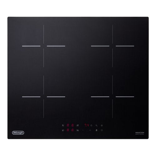 Piano Cottura A Induzione De Longhi Yli 60 4 Fuochi (L59xP52) Vetroceramica Nero