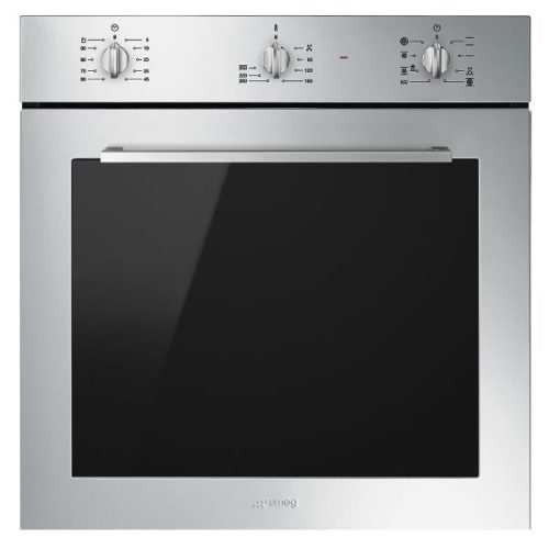 Forno Elettrico da Incasso Termoventilato 70 Litri Smeg SF64M3TVX Silver AxLxP (60x60x55) Vapor Clean Vapore Assistito Classe A