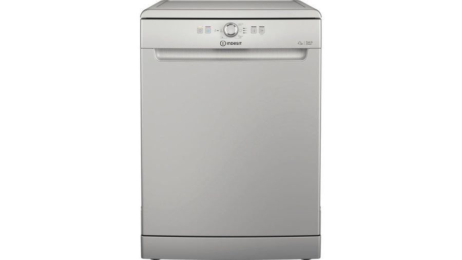 Lavastoviglie A Libera Installazione Indesit D2F HK26 S 14 Coperti Classe E (A85xL60xP59) Argento Fast&clean Push & go