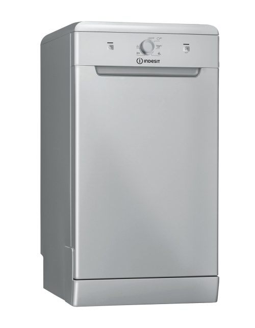 Lavastoviglie A Libera Installazione Indesit DSFE 1B10 S 10 Coperti Classe F (A85xL45xP59) Argento Partenza ritardata  Programma intensivo