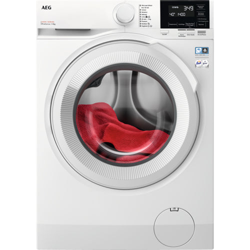 Lavatrice a Carico Frontale AEG 9Kg LR6G94OW Classe A (A85xP66xL60) 1400 Giri SERIE 6000 PROSENSE