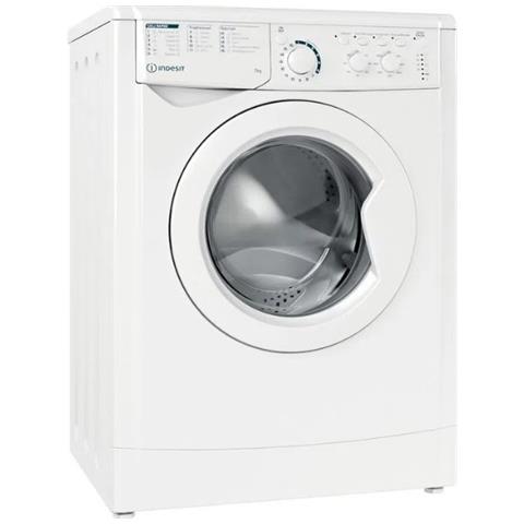 Lavatrice a Carico Frontale Indesit 7 Kg EWC71252WITN Classe E 1200 Giri (A85xL59