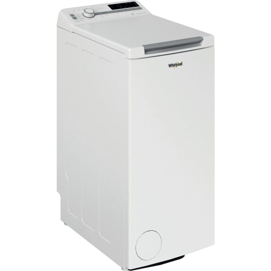 Lavatrice a libera installazione a carica dall'alto Whirlpool 7 Kg TDLR 7221BS IT/N Classe E