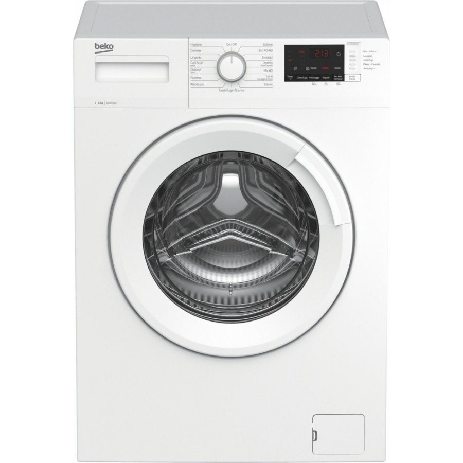 Lavatrice Slim a Carica Frontale Beko 6 Kg WTXS61032W/IT 1000 Giri Classe E - immagine 2