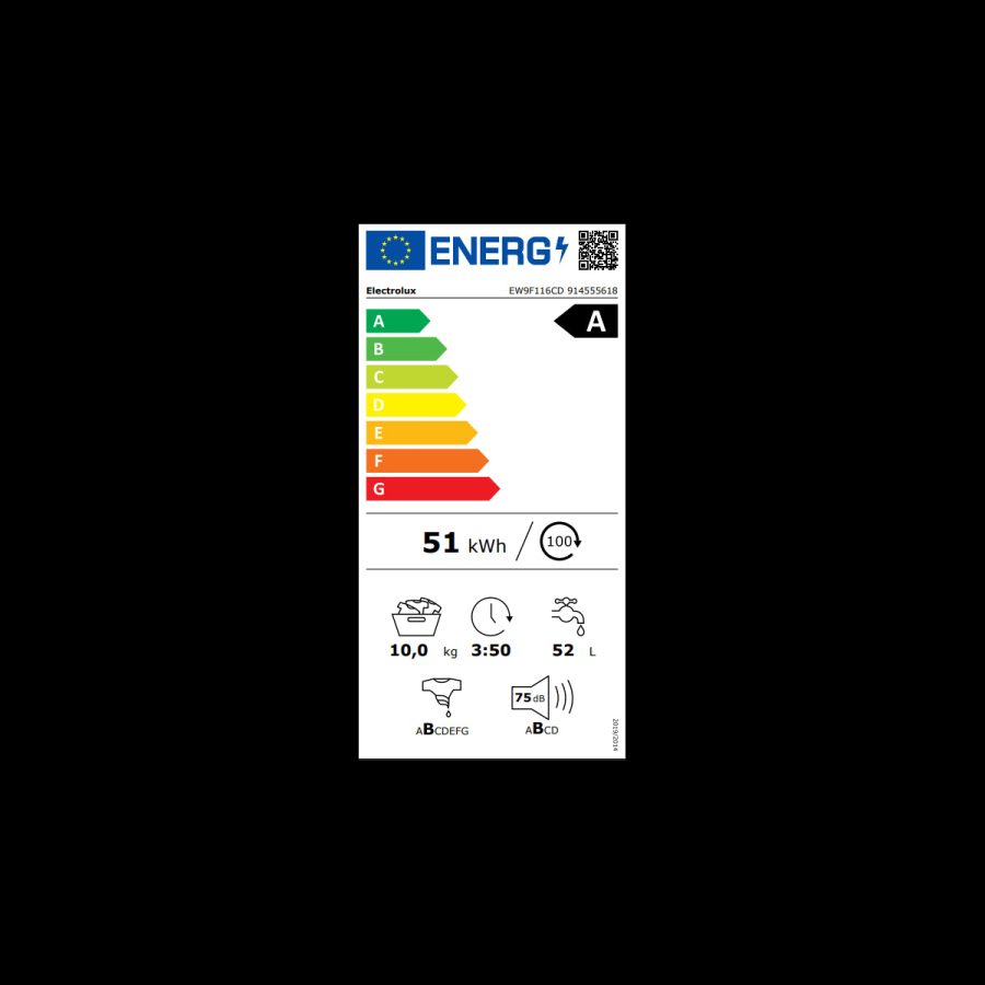 Lavatrice a Carica Frontale Electrolux 10 Kg EW9F116CD PerfectCare 900 1600 Giri Classe A - immagine 4