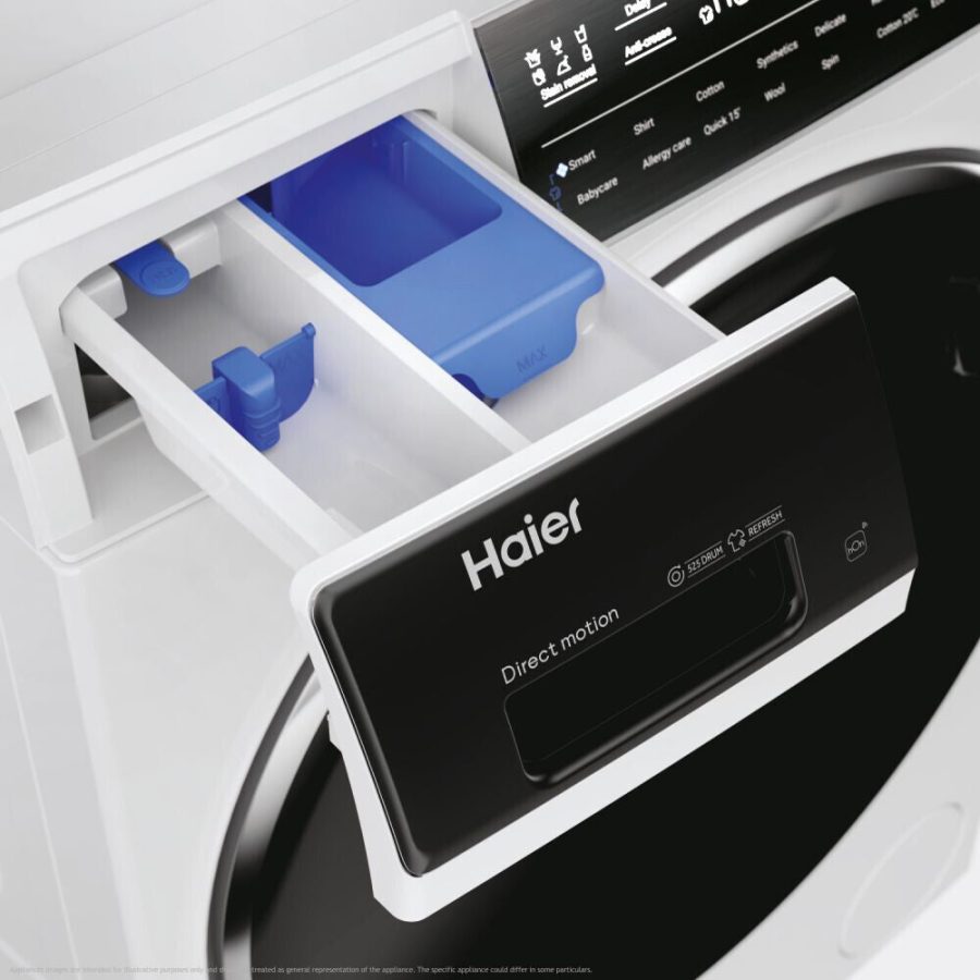 Lavatrice A Carico Frontale Haier Hw100 Bd14979U1 I-Pro Series 7 Plus 10 Kg Classe A 1400 Giri (A85xL60xP53) App hOn - immagine 4