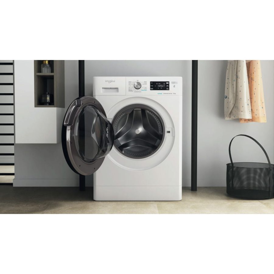 Lavatrice A Carica Frontale Whirlpool FFB R8528 BV IT 8 Kg Classe B 1200 Giri (A84,5xL59,5xP63) Tecnologia 6° Senso Refresh Vapore - immagine 4