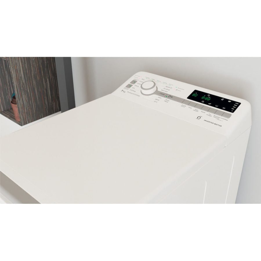 Lavatrice a libera installazione a carica dall'alto Whirlpool 7 Kg TDLR 7221BS IT/N Classe E - immagine 4