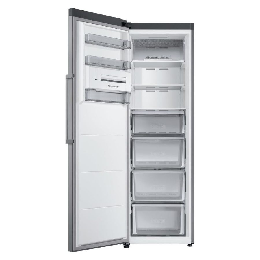 Congelatore Verticale Samsung RZ32C7BFES9 EF Serie TWIN AI 323 Litri Classe E (185,3xL59,5xP64,4) Total No Frost SmartThings Metal inox - immagine 5