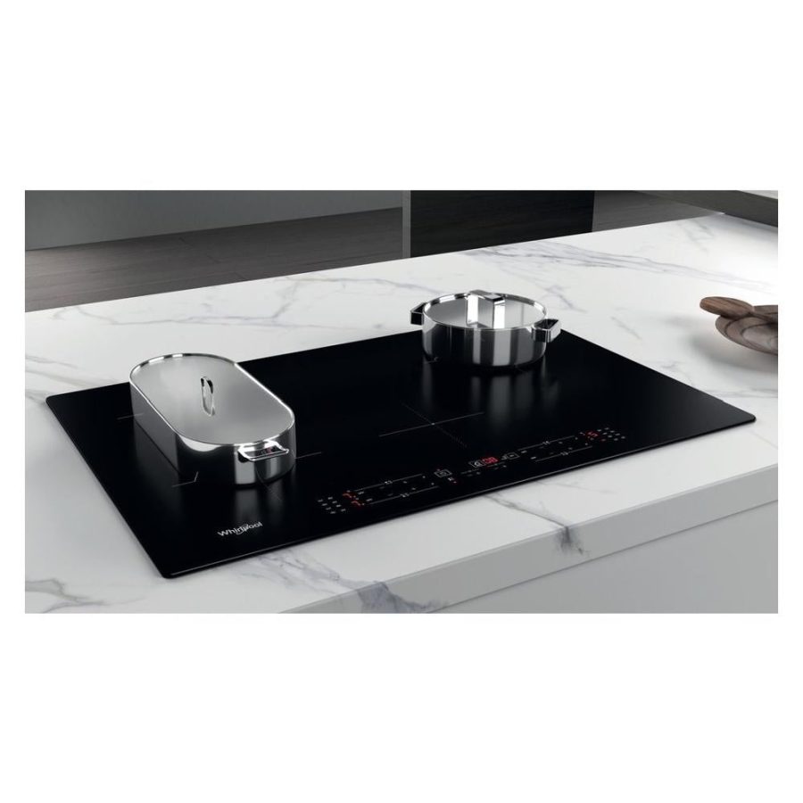 Piano Cottura A Induzione Whirlpool WB B4877 NE 4 Fuochi (L77xP51) Vetroceramica Nero - immagine 5